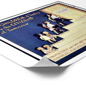 Die Kinder von heute sind die Bürger von morgen Poster (Ecke)