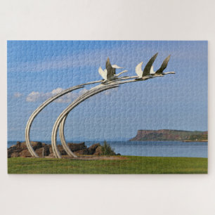 Die Kinder von Lir, Ballycastle, Nordirland Puzzle