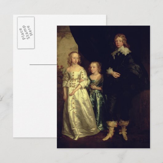 Die Kinder von Thomas Wentworth Postkarte (Vorne/Hinten)