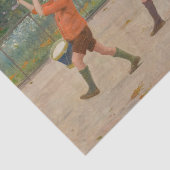 Die Kinderband von Victor Gabriel Gilbert Seidenpapier (Ausschnitt)