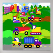 Die Kinderbauzone Poster (Vorne)