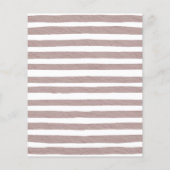 Die Kinderdusche in Pink-Boho ist eine tolle Geleg Flyer (Hinten)