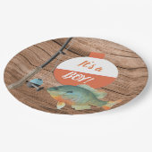 Die Kinderdusche Pappteller (Schrägansicht)