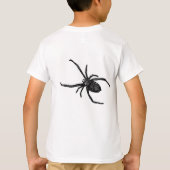 Die Kinderfashion Funny Spider ist hier T-Shirt (Rückseite)