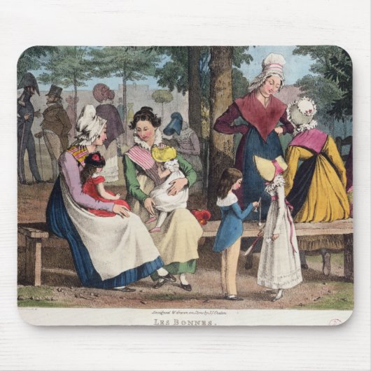 Die Kindermädchen, 1820 Mousepad (Vorne)