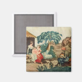 Die Kindheit von Paul und Virginie Magnet (Vorderseite/Rückseite)