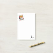 Die King Cards nach dem it notieren Post-it Klebezettel (Auf Schreibtisch)