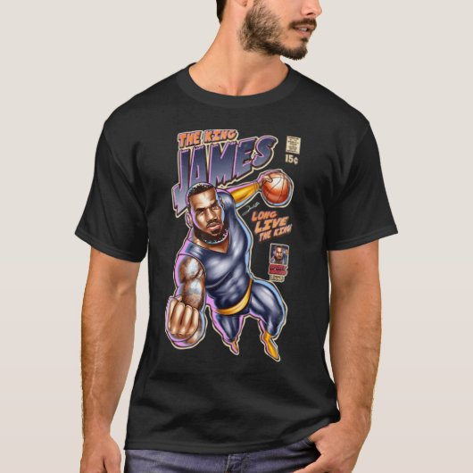 Die King James Black-Version T-Shirt (Vorderseite)