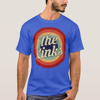 Die Kinks Retro Circle Vintage T-Shirt