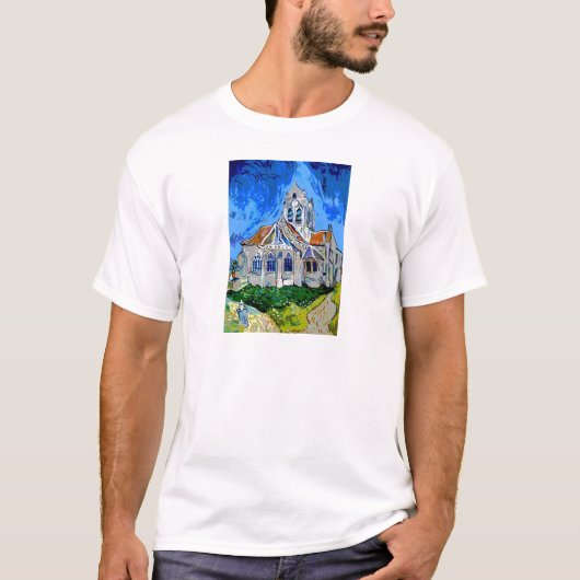Die Kirche bei Arles T-Shirt (Vorderseite)