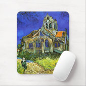 Die Kirche bei Auvers, Van Gogh Mousepad (Mit Mouse)