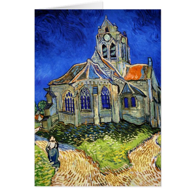 Die Kirche bei Auvers: Vincent van Gogh (Vorne)