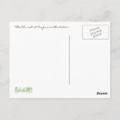 Die Kirche bei Frogmore Plantation [Postcard] Postkarte (Rückseite)