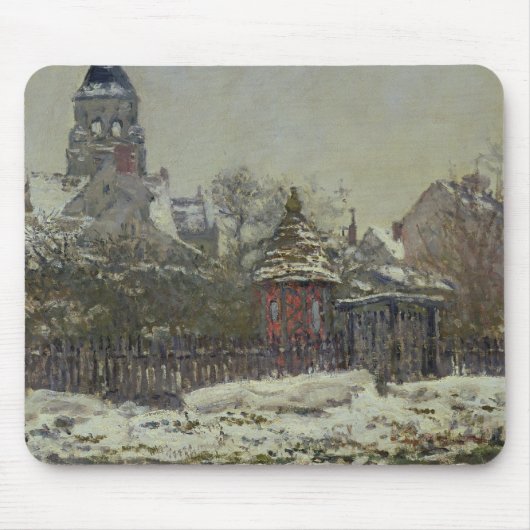 Die Kirche bei Vetheuil, 1879 Mousepad (Vorne)