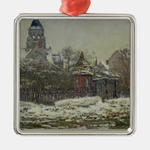 Die Kirche bei Vetheuil, 1879 Ornament Aus Metall