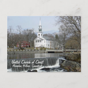 Die Kirche Christi über den Teich Postkarte