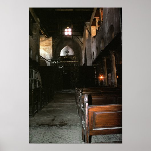 Die Kirche der Heiligen Sergius und Bacchus Poster (Vorne)