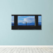 Die Kirche des guten Hirten Leinwanddruck (Insitu (Holzboden))