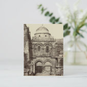 Die Kirche des Heiligen Sepulchers in Jerusalem Postkarte (Stehend Vorderseite)