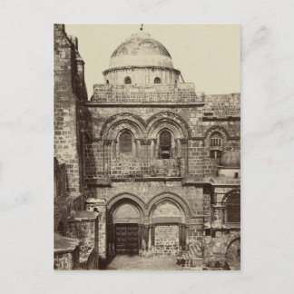 Die Kirche des Heiligen Sepulchers in Jerusalem Postkarte