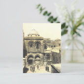 Die Kirche des Heiligen Sepulchers in Jerusalem Postkarte (Stehend Vorderseite)