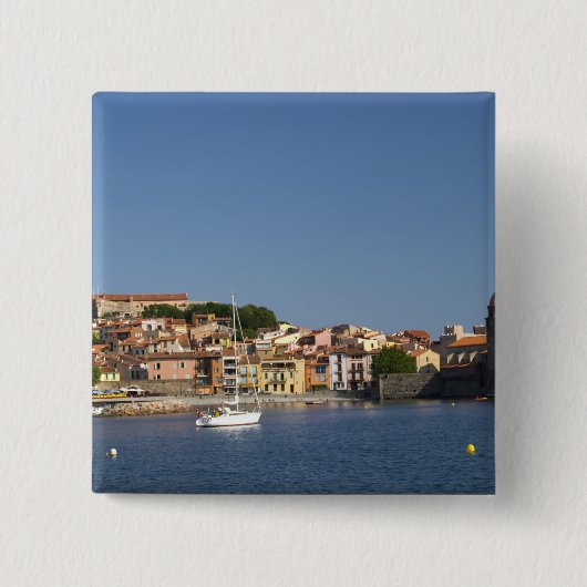 Die Kirche Eglise Notre Dame des Anges, unsere Dam Button (Vorderseite)