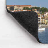 Die Kirche Eglise Notre Dame des Anges, unsere Dam Mousepad (Ecke)