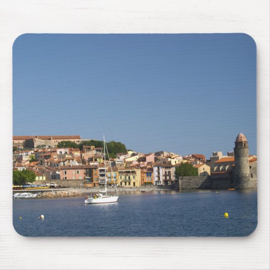 Die Kirche Eglise Notre Dame des Anges, unsere Dam Mousepad (Vorne)