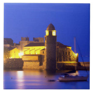 Die Kirche Eglise Notre Dame des Anges, unsere lie Fliese