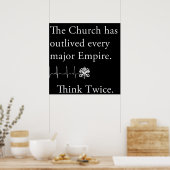 Die Kirche hat jedes große Empire-Poster überlebt Poster (Küche)