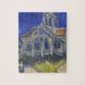 Die Kirche in Auvers durch Vincent van Gogh Puzzle (Vertikal)