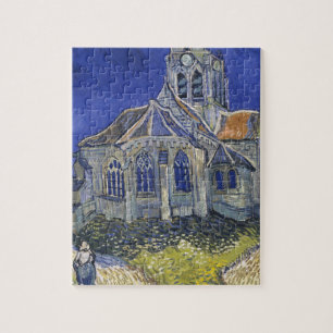 Die Kirche in Auvers durch Vincent van Gogh Puzzle