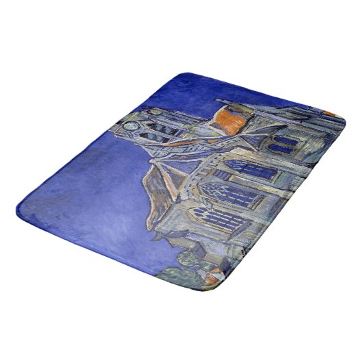 Die Kirche in Auvers, Van Gogh Badematte (Schrägansicht)