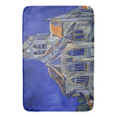 Die Kirche in Auvers, Van Gogh Badematte (Vorderseite Vertikal)
