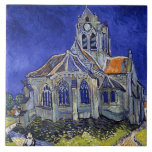 Die Kirche in Auvers, Van Gogh Fliese<br><div class="desc">Vincent Willem van Gogh (30. März 1853 - 29. Juli 1890) war ein niederländischer postimpressionistischer Maler, der zu den berühmtesten und einflussreichsten Persönlichkeiten in der Geschichte der Western-Kunst zählt. In etwas mehr als einem Jahrzehnt schuf er etwa 2100 Kunstwerke, darunter etwa 860 Ölgemälde, die größtenteils aus den Jahre seines Lebens....</div>