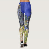 Die Kirche in Auvers, Van Gogh Leggings (Rückseite)