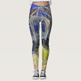 Die Kirche in Auvers, Van Gogh Leggings
