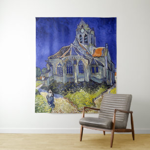 Die Kirche in Auvers, Van Gogh Wandteppich