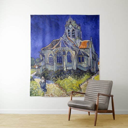 Die Kirche in Auvers, Van Gogh Wandteppich (Beispiel)