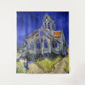 Die Kirche in Auvers, Van Gogh Wandteppich (Vorderseite)