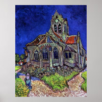 Die Kirche in Auvers von Vincent van Gogh 1890