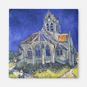 Die Kirche in Auvers von Vincent Van Gogh Magnet