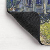 Die Kirche in Auvers von Vincent van Gogh Mousepad (Ecke)