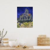 Die Kirche in Auvers von Vincent van Gogh Poster (Küche)