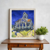 Die Kirche in Auvers von Vincent Van Gogh Poster