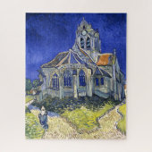 Die Kirche in Auvers von Vincent Van Gogh Puzzle (Vertikal)