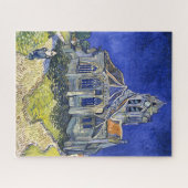 Die Kirche in Auvers von Vincent Van Gogh Puzzle (Horizontal)