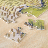 Die Kirche in Auvers von Vincent Van Gogh Puzzle (Seite)