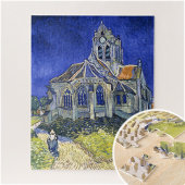 Die Kirche in Auvers von Vincent Van Gogh Puzzle