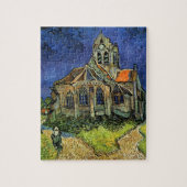 Die Kirche in Auvers von Vincent van Gogh Puzzle (Vertikal)